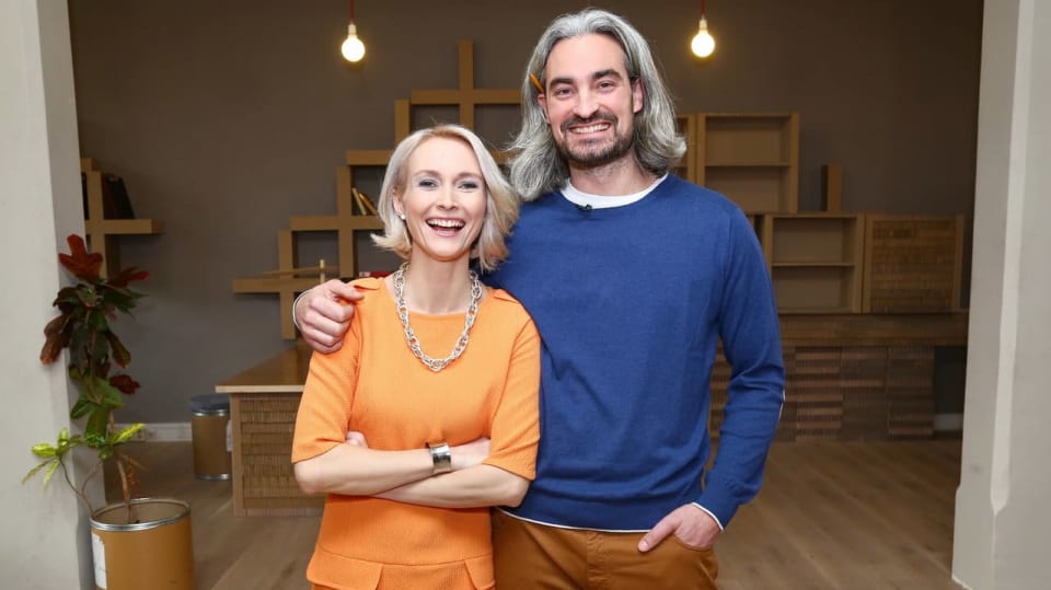 Ing. arch. Kamila Douděrová a Ing. František Kobližka